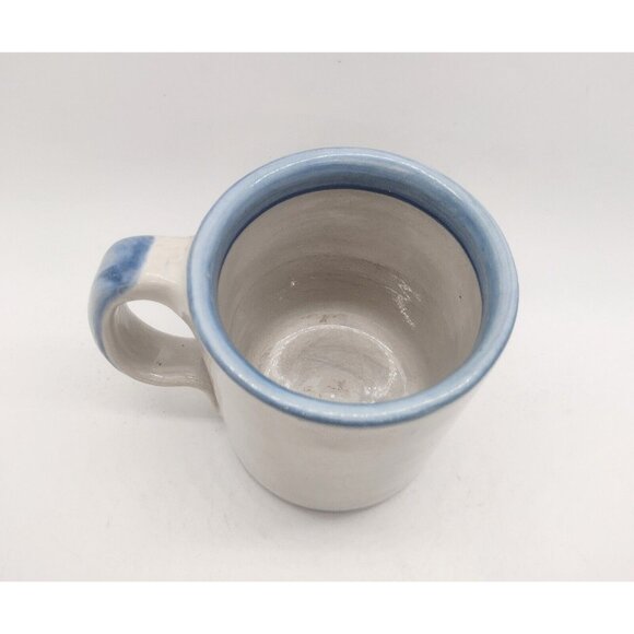 Louisville Pottery Stoneware Childs Bear Mug Handpainted - Picture 4 of 5